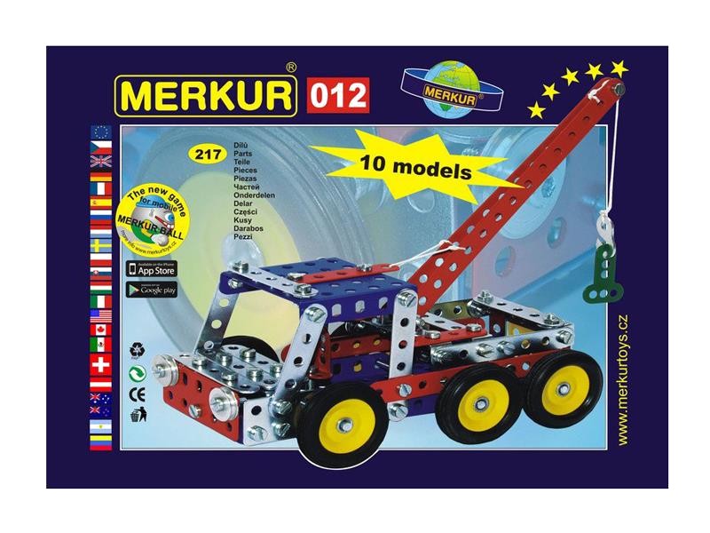 Jucarie kit asamblare MERKUR 012 Masina de remorcare